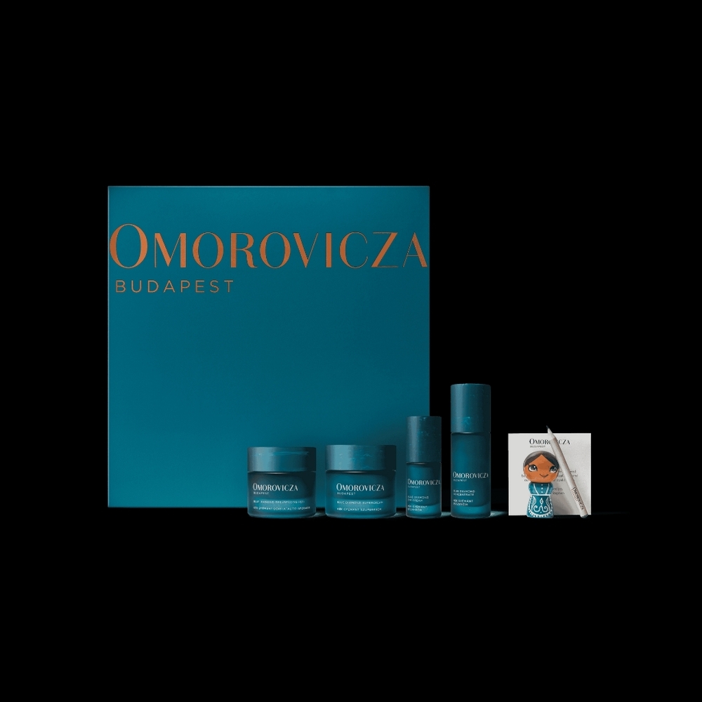 Omorovicza Skincare Set in Teal